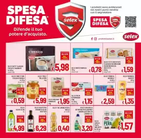 Volantino A&O Pagina 12: Selex miele Millefiori €5,99, Selex riso ribe parboiled €1,95
