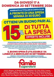 Volantino Famila Superstore Pagina 2