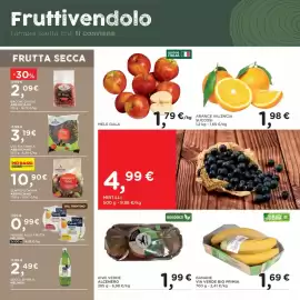 Volantino Orvea Pagina 2: Banane Via Verde Bio Primia €1,69, Arance valencia succosi €1,98