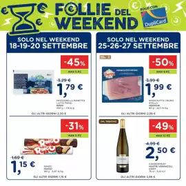 Volantino Orvea Pagina 9: Ringo Pavesi €1,15, Prosciutto crudo Stella Negroni €1,99