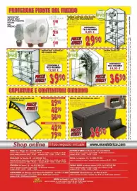Volantino Mondo Brico Pagina 16: Baule per esterno €36,90, Serra per terrazzo rettangolare €39,90