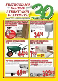 Volantino Mondo Brico Pagina 2: Carriola ferro verniciato €44,90, Cassetta di risciacquo Geberit €34,95
