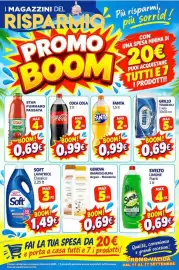 Volantino Magazzini del Risparmio settimana 37 Pagina 1: Genova Bagnoschiuma Argan - Mandorla €0,69