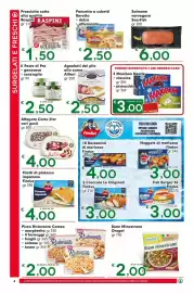 Volantino DeSpar Express Pagina 4: Filetti di platessa impanata Findus €4,00, Affogato Carte D'or €4,00