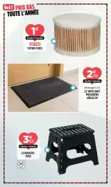 Catalogue Centrakor page 15: LE TAPIS ANTI POUSSIÈRE €2,78, LE MARCHE-PIED €3,52