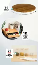 Catalogue Centrakor page 27: LE PLATEAU TOURNANT €7,99, LE TIROIR RANGE-CAPSULES €11,99