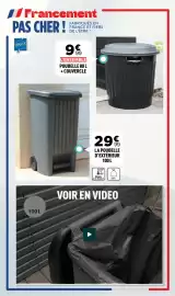 Catalogue Centrakor page 30: Poubelle 80 L + couvercle €9,99