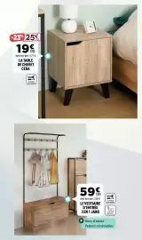 Catalogue Centrakor page 7: JANO LE VESTIAIRE D'ENTRÉE €59,99, CEDA LA TABLE DE CHEVET €19,99