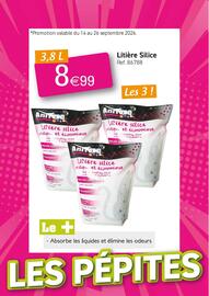 Catalogue Kandy page 12: Litière silice €8,99