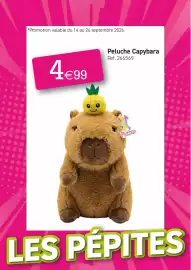 Catalogue Kandy page 7: Peluche capybara €4,99