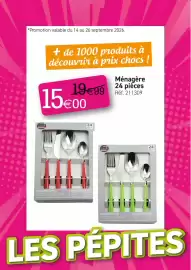 Catalogue Kandy page 8: Ménagère 24 pièces €15,00