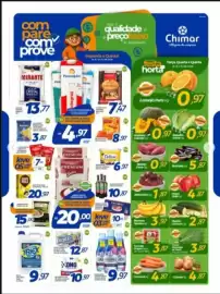 Catálogo Chimar Supermercados Página 2: Salsicha pão doce sabor manteiga €8,97, Maçã Gala €4,87