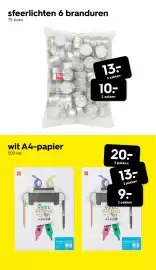 HEMA Flugblatt woche 38 Seite 16: HEMA VEEL ZIJDIG WIT PAPIER €20,00, HEMA wit papier €1,99
