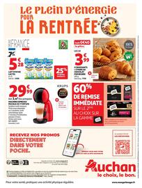 Catalogue Auchan Drive page 56: Sans marque 5 croissants + 5 pains au chocolat pur beurre €3,99