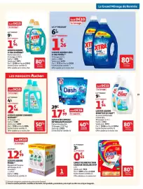 Catalogue Auchan Drive page 19: Auchan lessive liquide caraibes auchan, X tra lessive liquide x-tra evasion