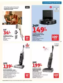 Catalogue Auchan Drive page 27: Bissell 34774 - ecosysteme electromenager - 104- electro - balai laveur 119€ €139,99