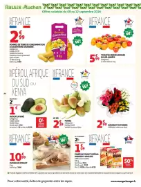 Catalogue Auchan Drive page 30: Sans marque bouquet de 9 roses €2,99
