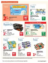 Catalogue Auchan Drive page 4: La fermiere yaourt à la vanille de madagascar la fermiere €2,20, Gu brownie double chocolat gü