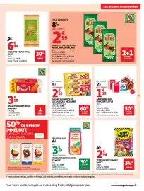 Catalogue Auchan Drive page 41: Poulain tablette chocolat lait pistache poulain 1848 €4,49