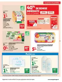 Catalogue Auchan Drive page 45: Bledina assiette spaghetti à la bolognaise et risotto aux épinards blédichef €5,96