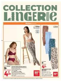 Catalogue Auchan Drive page 46: In extenso pantalon nuit femme inextenso