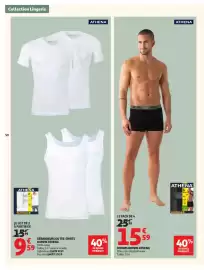 Catalogue Auchan Drive page 50: T-shirt ou debardeur homme athena €9,59