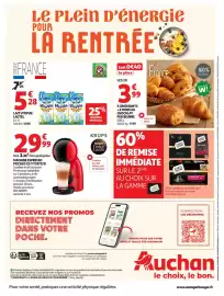 Catalogue Auchan Drive page 56: Sans marque 5 croissants + 5 pains au chocolat pur beurre €3,99