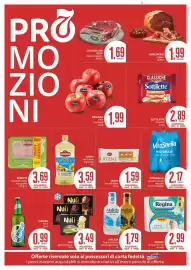 Volantino PRO7 Supermercati Pagina 2: Norcinerie culatta all'etto €1,99, Tuborg birra €0,99