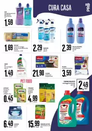 Volantino PRO7 Supermercati Pagina 25: Vileda turbosmart lavapavimenti €21,90, Vileda turbosmartricambio €3,59