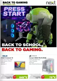 Volantino Next Pagina 1: ASUS Vivobook 16 €849,00, Corsair 4500X RS-R ARGB €79,90