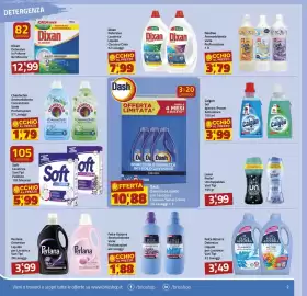 Volantino Supermercati Briò Pagina 2: Soft Lavatrice €5,99, Dash Detersivo Liquido per Lavatrice Classico €10,88