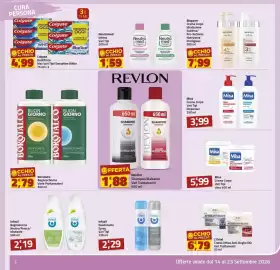 Volantino Supermercati Briò Pagina 5: Biopoint Crema Corpo €7,99, Infasil Bagnodoccia €2,19