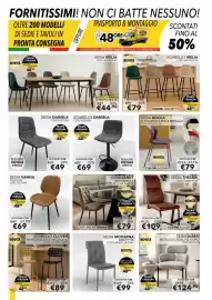 Volantino Mercatone Germanvox Pagina 10: Sedia Thelma €109,00, Sgabello Irelia €79,00
