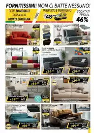Volantino Mercatone Germanvox Pagina 17: Divano letto Kiko €399,00, Divano Clara €29,95