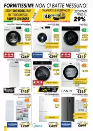 Volantino Mercatone Germanvox Pagina 38: Lavatrice slim Hyundai €299,00, Lavasciuga Mivar €24,95