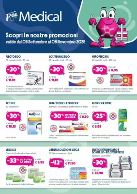 Parafarmacia Più Medical (valido fino al 9-11)