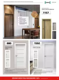 Komfort gazetka Strona 17: DRZWI WEWNĘTRZNE PORTA VERTE HOME €880,00, DRZWI WEWNĘTRZNE PORTA DESIRE €1.592,00