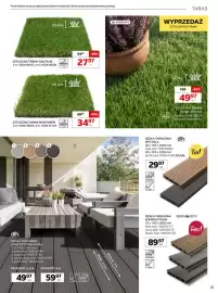 Komfort gazetka Strona 33: Sztuczna trawa Montinieri €34,97, Sztuczna trawa Santana €27,97