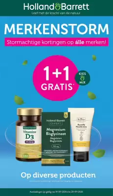 Holland & Barrett (geldig t/m 20-09)