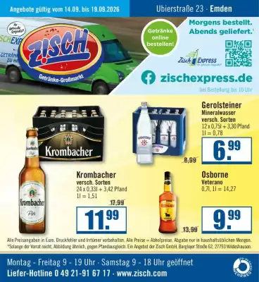 Zisch (gültig bis 19-09)
