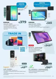 AUVA folder Pagina 7: Max + Oplaadstation - CYBUNDLEMAXDOCK €199,99, Lenovo idea tab pro €349,99