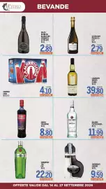 Volantino Gruppo Pascar Pagina 11: Campari Soda €4,10, Tanqueray Ten Gin €22,20