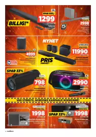 POWER kundeavis uke 38 Side 22: Jbl 5.1-kanals lydplanke-system €4.999,00, Feel Bluetooth-høyttaler €798,00