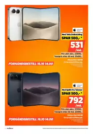 POWER kundeavis uke 38 Side 4: IPhone Duo 256 GB €531,00, IPhone Duo 256 GB €792,00