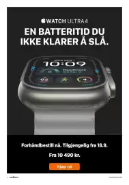 POWER kundeavis uke 38 Side 6: Apple Watch Ultra 4 €10.490,00