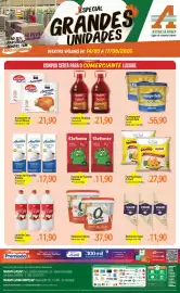 Folheto Atacadão Página 1: Do chef - farinha panko €27,90, Kitano - amaciante de carne €21,90