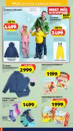ALDI akciós újság hét 38 Oldal 12: Foglalkoztatókönyv €1.199,00, L&D gyermek szabadidőszett €2.999,00