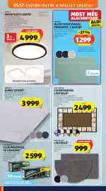 ALDI akciós újság hét 38 Oldal 6: Home creation lábtörlő €999,00, Home Creation csempemintás lábtörlő €2.499,00