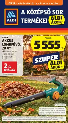 ALDI (érvényes eddig: 23-09)