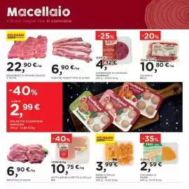 Volantino Poli Pagina 6: Birbe di pollo Amadori €3,99, Hamburger di Chianina You&Meat €4,12